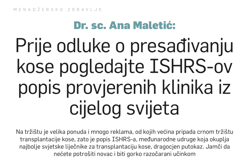 Poliklinika Maletić - ISHRS